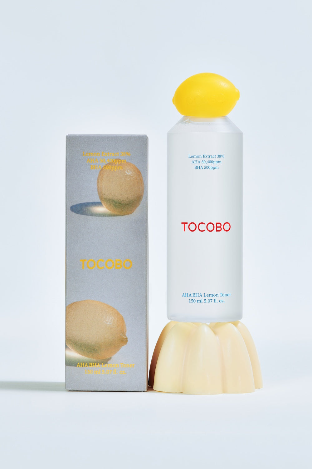 TOCOBO AHA BHA Lemon Toner 150ml Korean toner product image