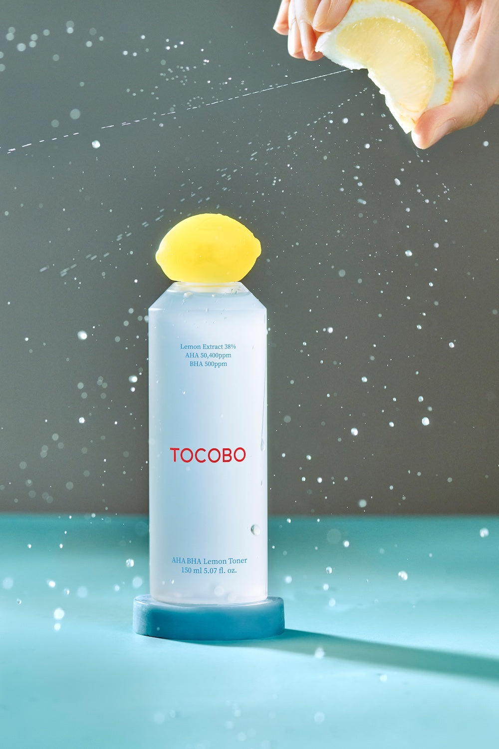 Full ingredient list on lemon toner packaging