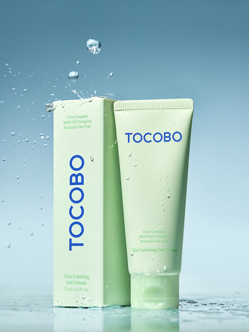 TOCOBO CICA Calming Gel Cream 75ml Korean moisturizer product image