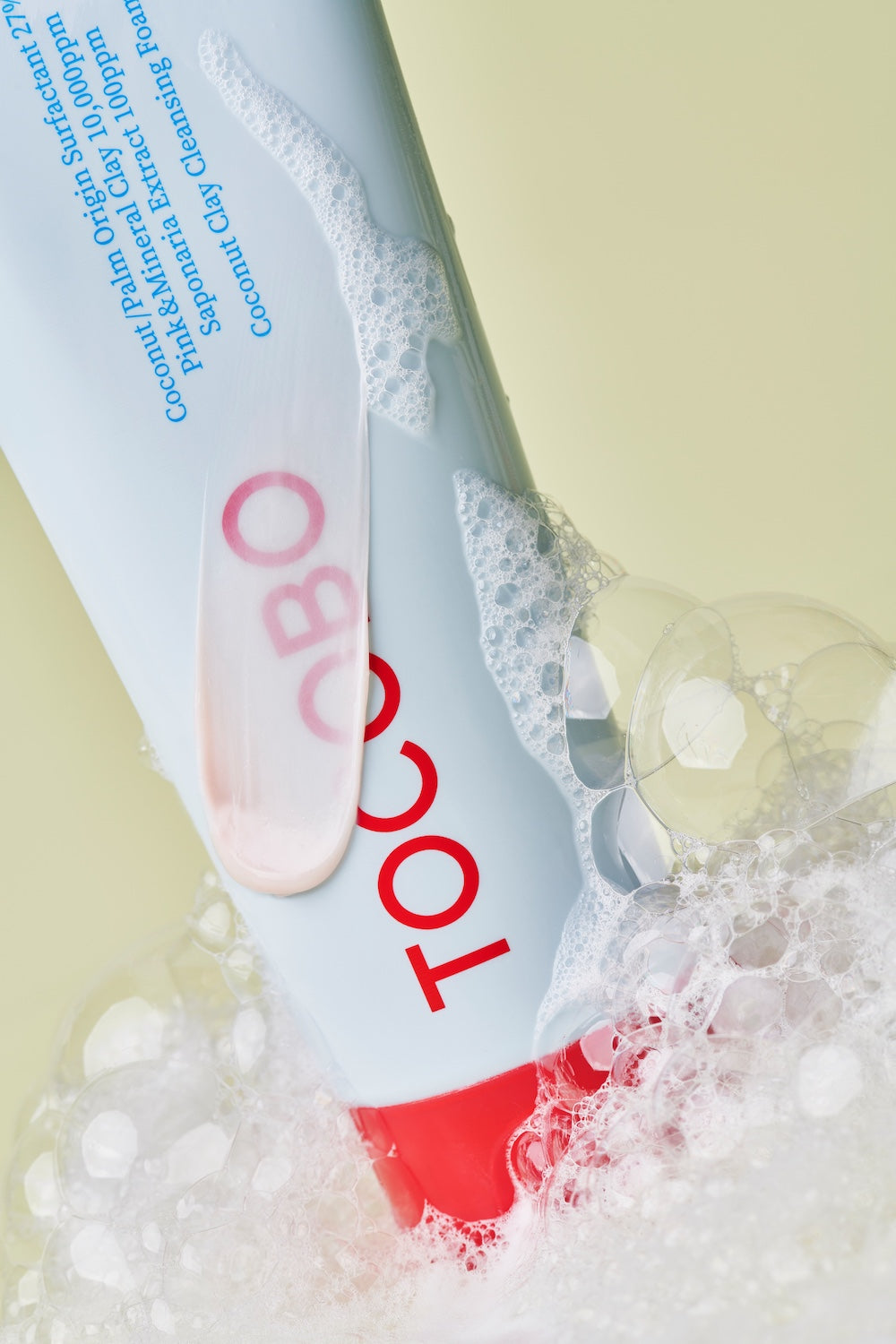 TOCOBO Coconut Clay Cleansing Foam 150ml Korean cleanser product image