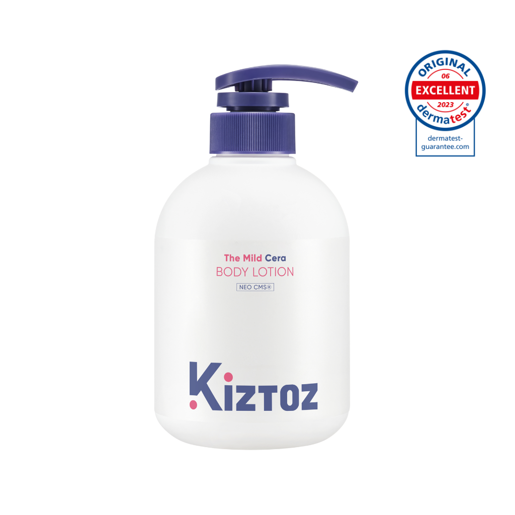 KIZTOZ The Mild Cera Body Lotion 500ml Korean body care product image