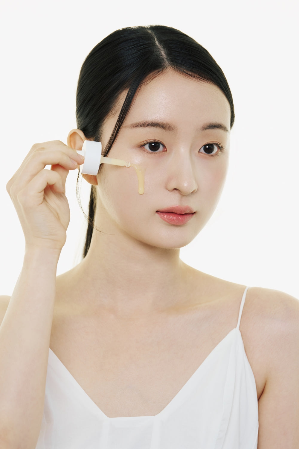 Retinol ampoule box side panel with ingredients