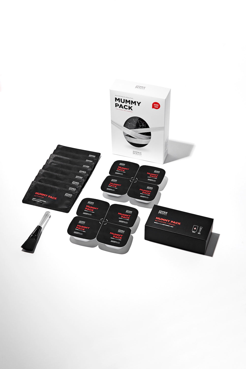 SKIN1004 Zombie Beauty by SKIN1004 Mummy Pack & Activator Kit 2g x 8EA 3.5ml x 8EA Korean skincare product image