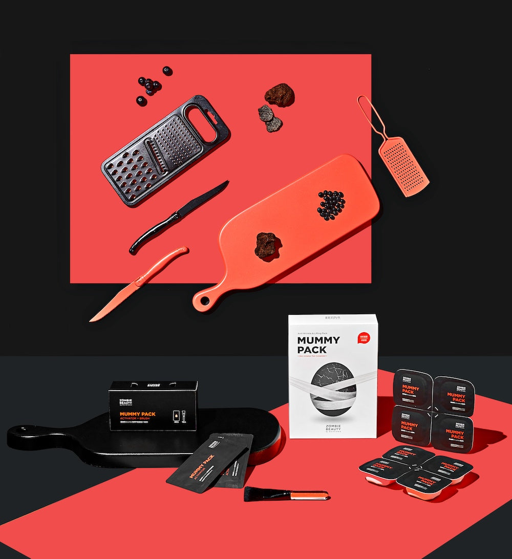 SKIN1004 Zombie Beauty by SKIN1004 Mummy Pack & Activator Kit 2g x 8EA 3.5ml x 8EA Korean skincare product image
