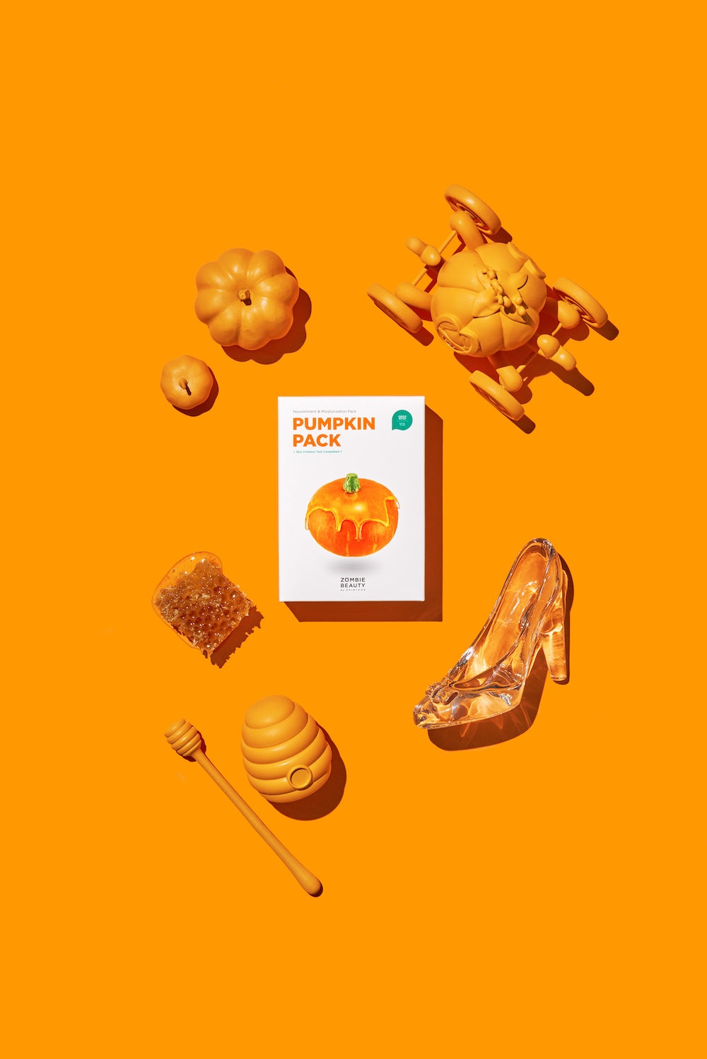 SKIN1004 Zombie Beauty by SKIN1004 Pumpkin Pack 4g x 16EA Korean skincare product image
