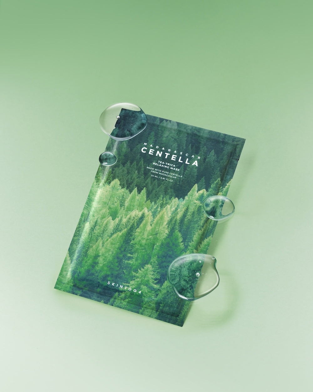 SKIN1004 Madagascar Centella Tea-Trica Relaxing Mask 5EA x 24ml Korean toner product image