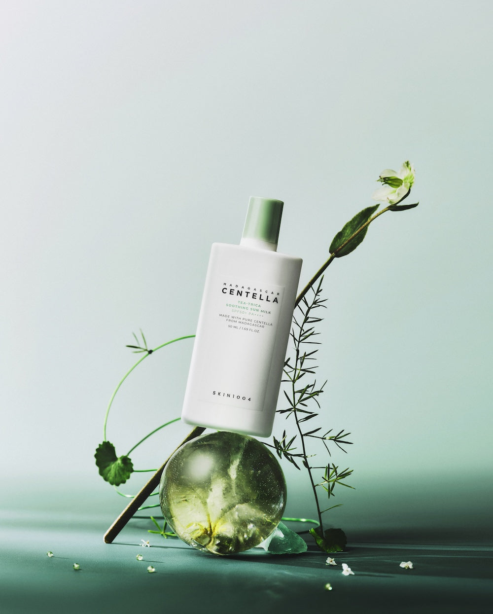 SKIN1004 Madagascar Centella Tea-Trica Soothing Sun Milk 50ml Korean sunscreen product image