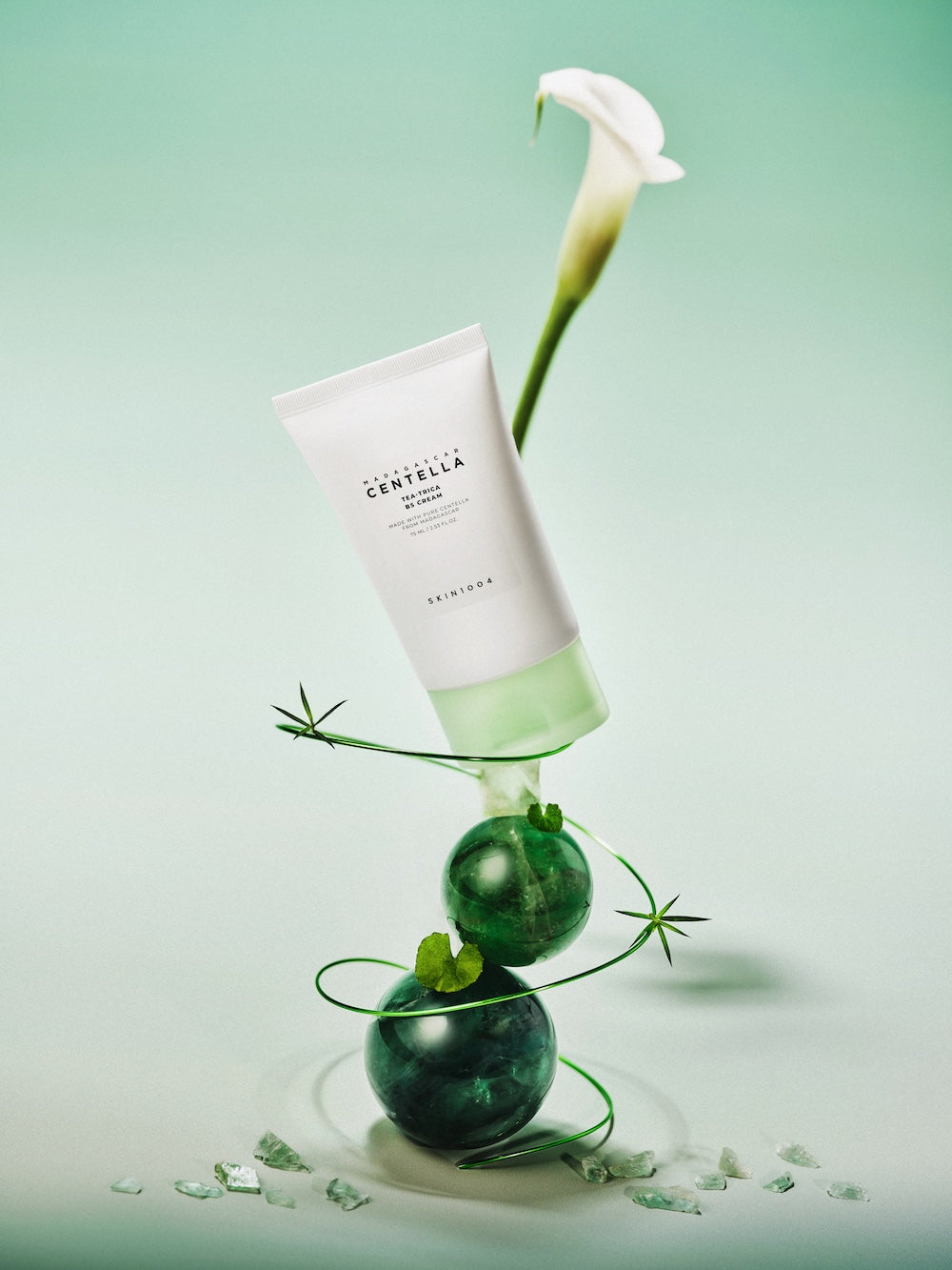SKIN1004 Madagascar Centella Tea-Trica B5 Cream 75ml Korean moisturizer product image