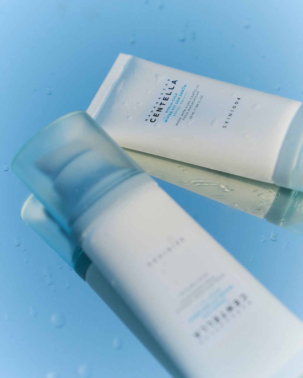 SKIN1004 Madagascar Centella Hyalu-Cica Water-Fit Sun Serum 50ml Korean sunscreen product image