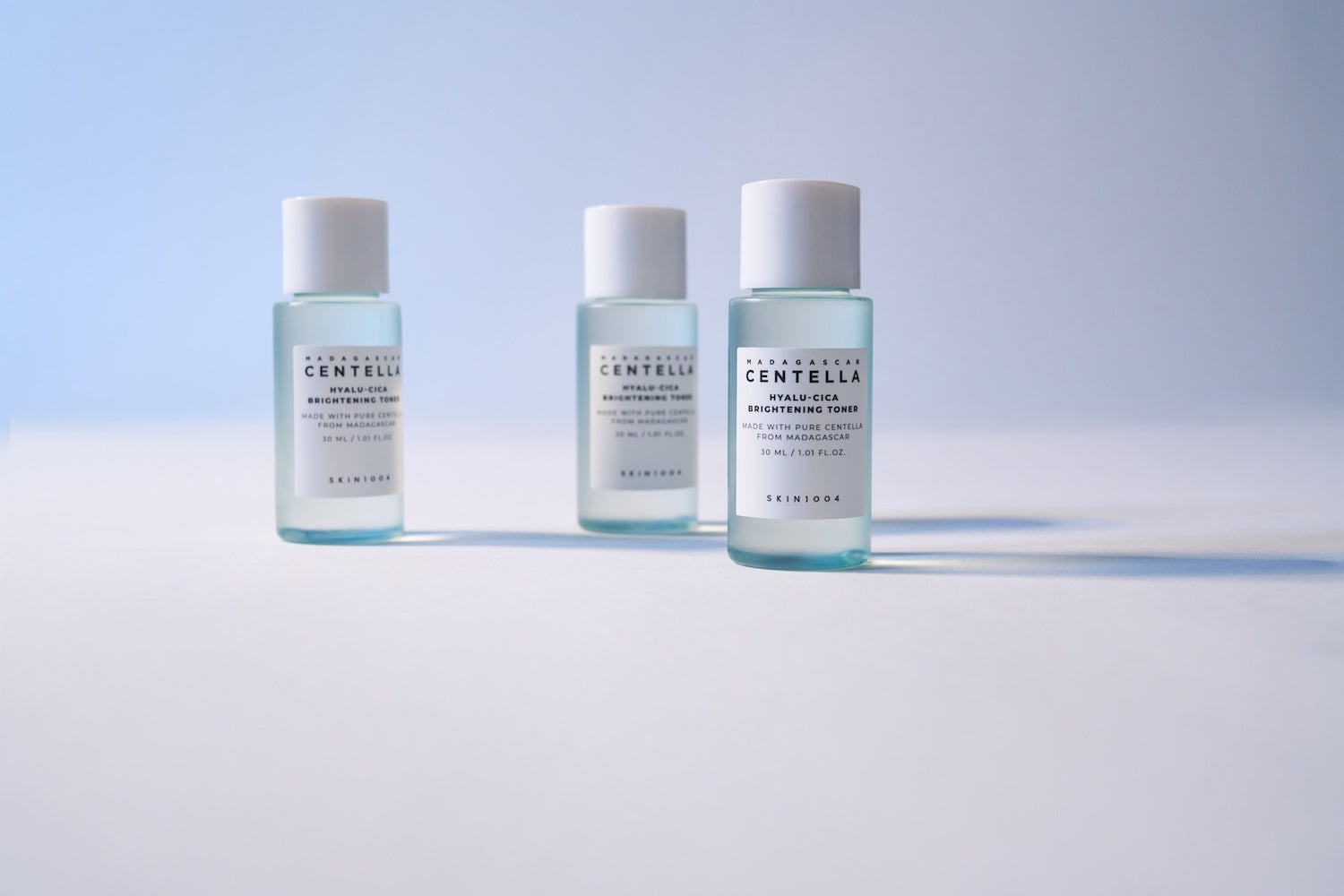 SKIN1004 Madagascar Centella Hyalu-Cica Brightening Toner 30ml Korean toner product image