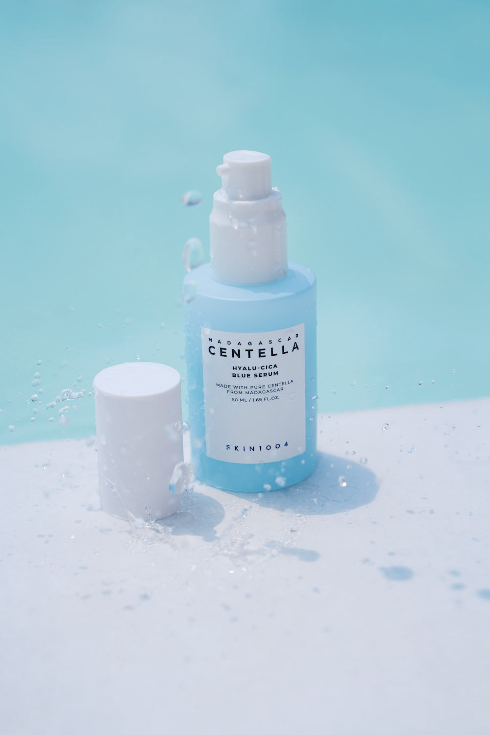 SKIN1004 Madagascar Centella Hyalu-Cica Blue Serum 50ml Korean essence product image