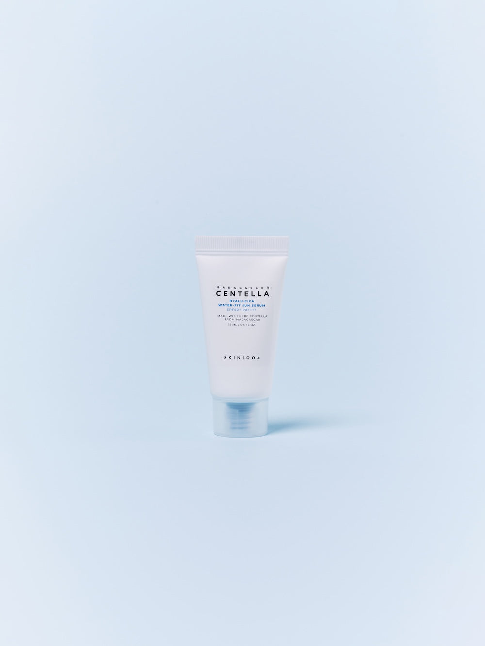SKIN1004 Madagascar Centella Hyalu-Cica Water-Fit Sun Serum 15ml Korean sunscreen product image