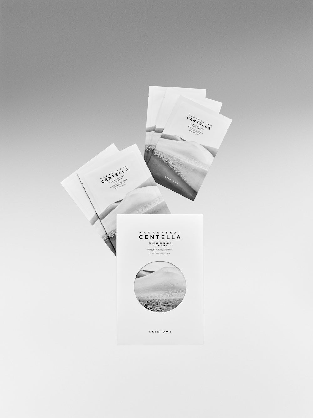 SKIN1004 Madagascar Centella Tone Brightening Glow Mask 5EA x 25ml Korean sunscreen product image