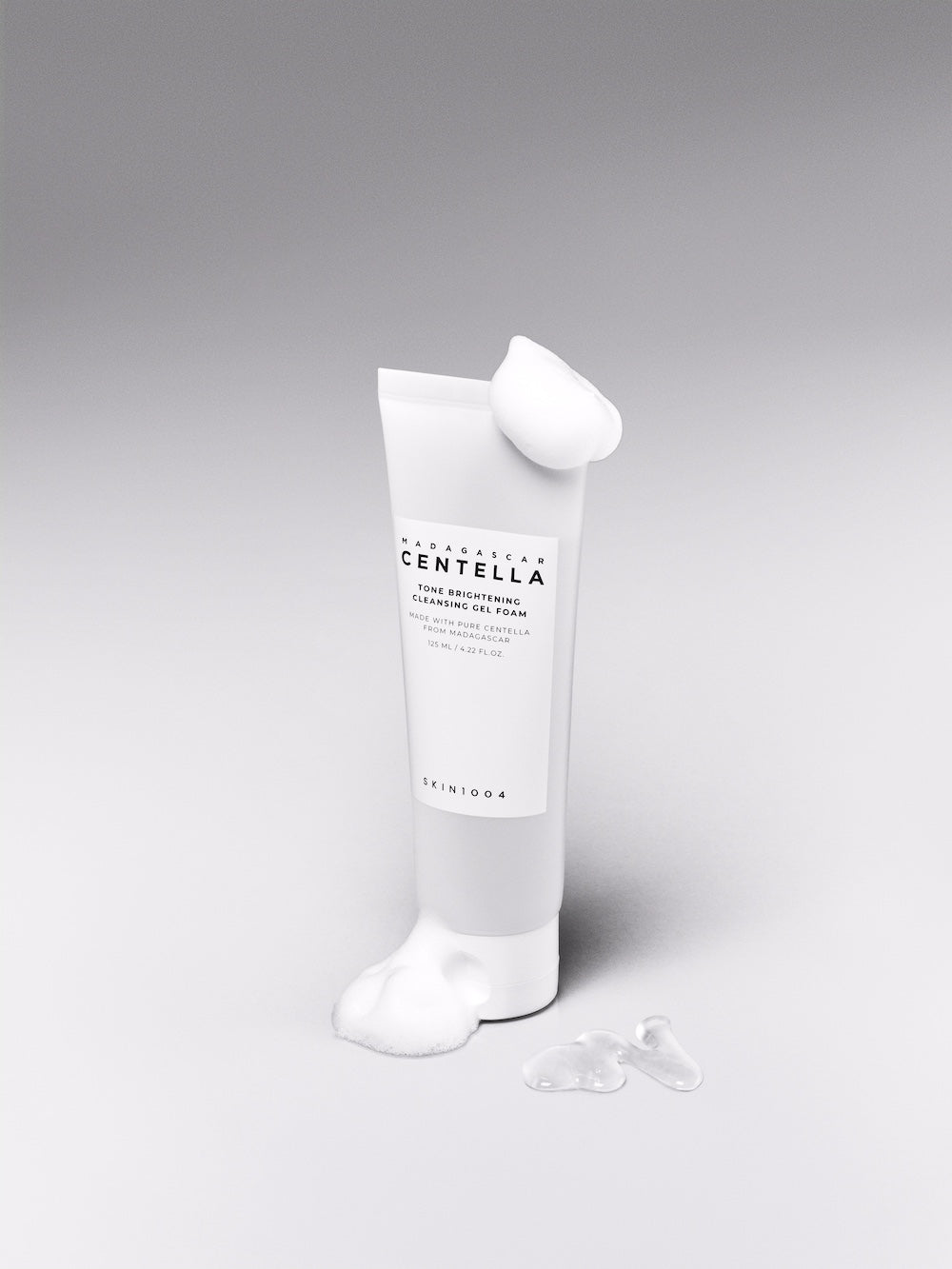 SKIN1004 Madagascar Centella Tone Brightening Cleansing Gel Foam 125ml Korean cleanser product image