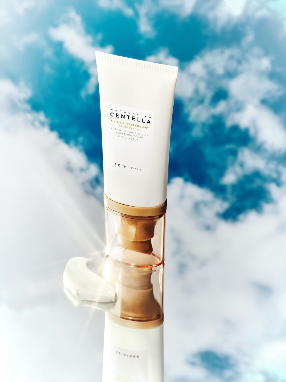 SKIN1004 Madagascar Centella Air-Fit Suncream Light 50ml Korean sunscreen product image