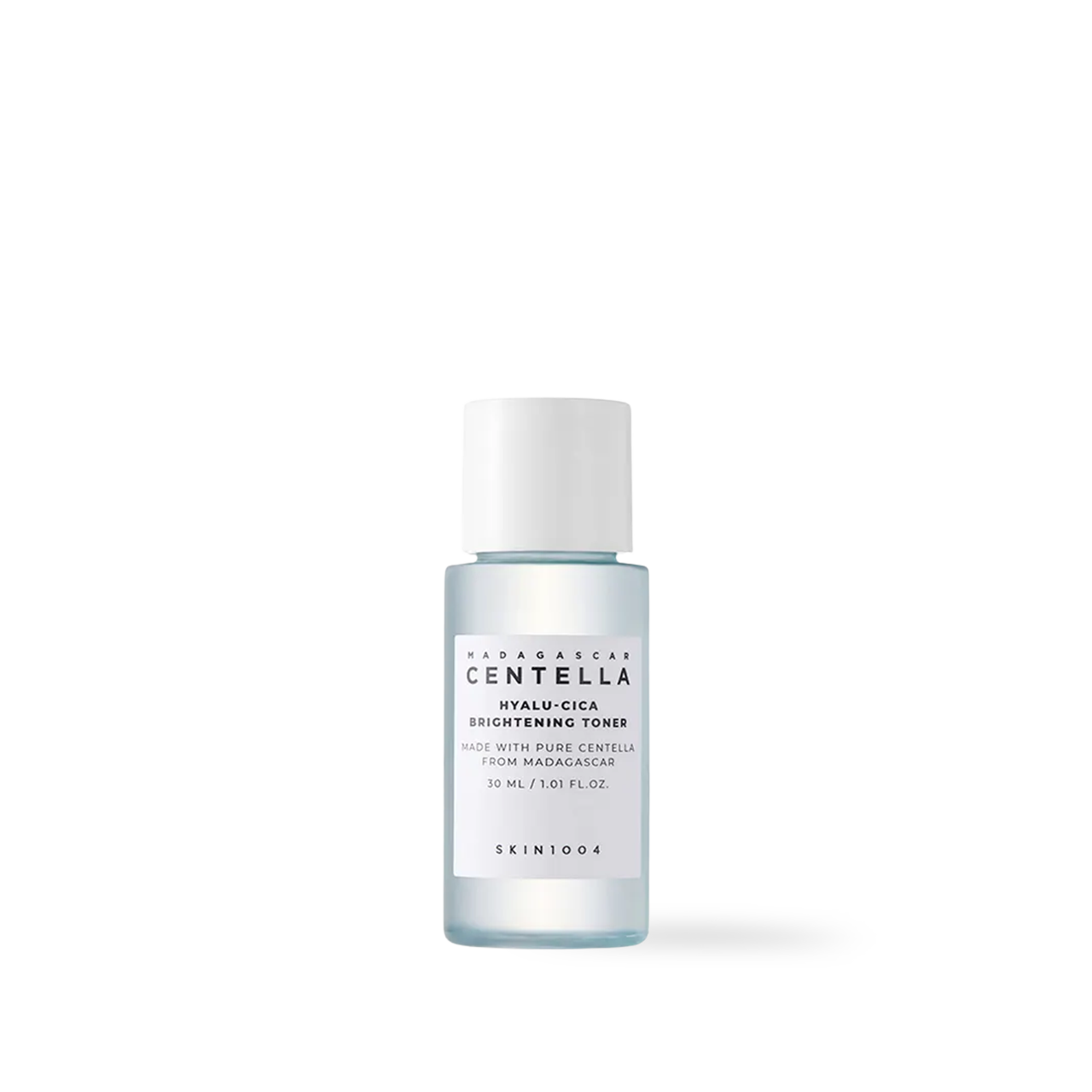 Cotton pad with brightening toner applied
