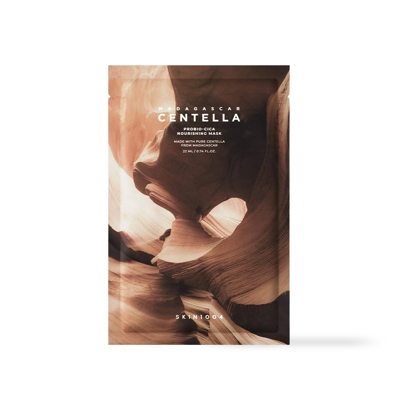 Probio cica mask applied to face