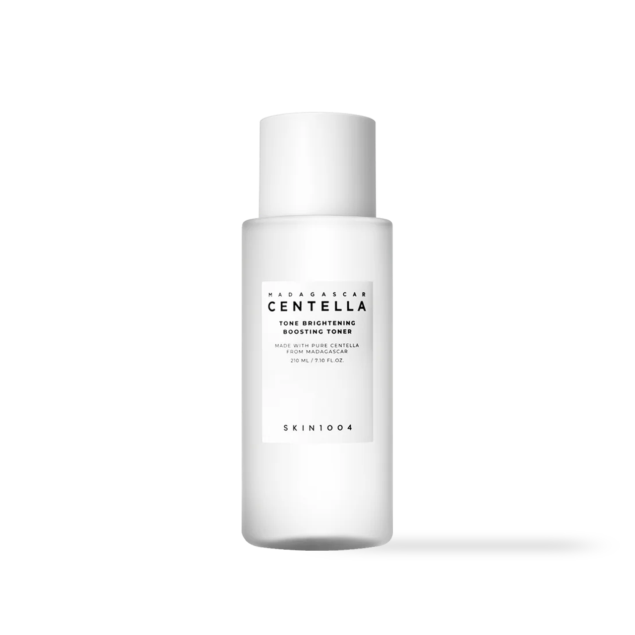 Cotton pad soaked with tone brightening toner