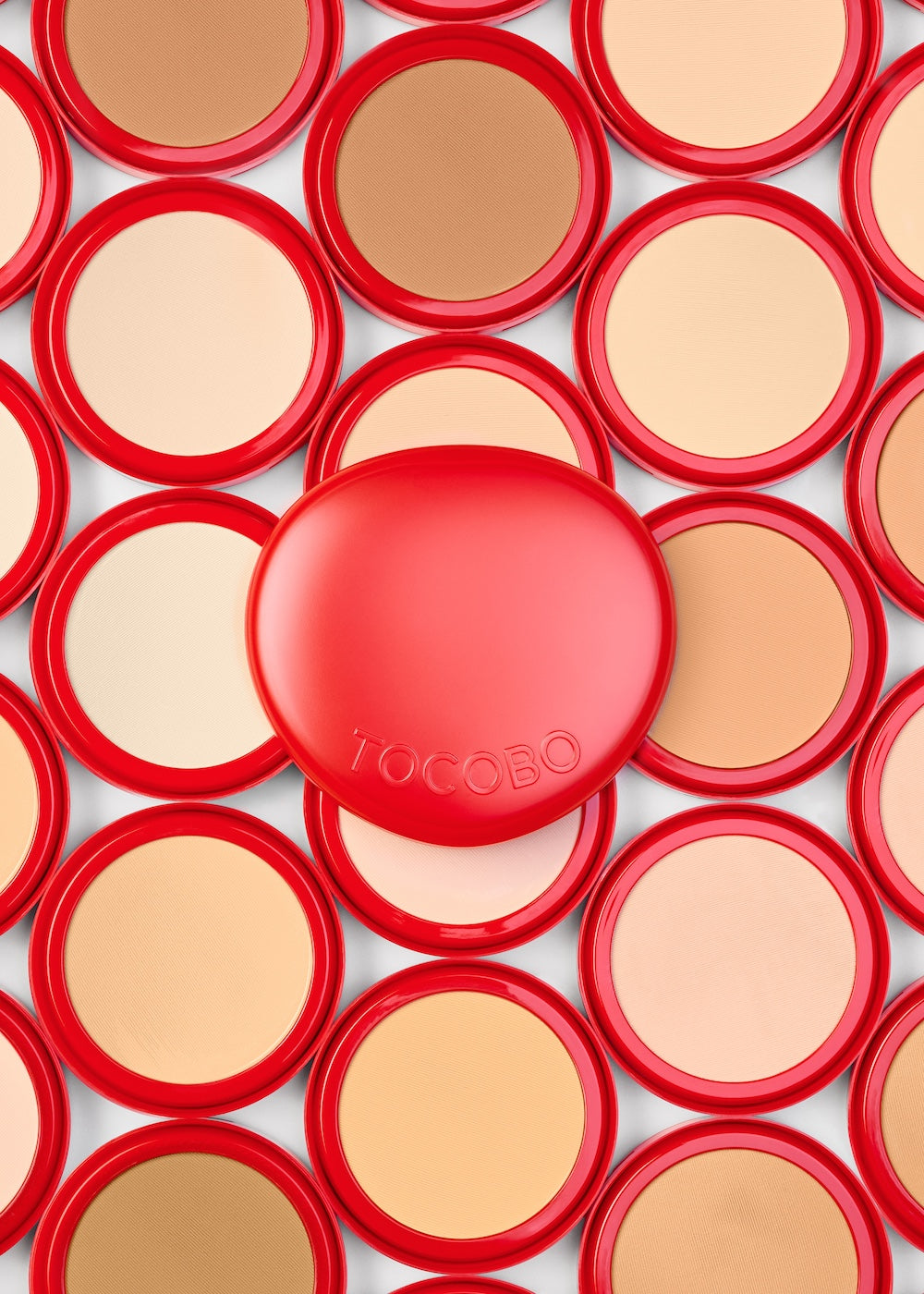 TOCOBO Apple Dewy Fit Cushion 6 Colors With Refill Set K-beauty makeup product image