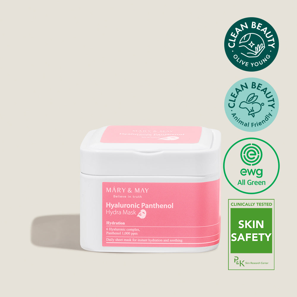 Mary&May Hyaluronic Panthenol Hydra Mask 30EA 400g Korean toner product image