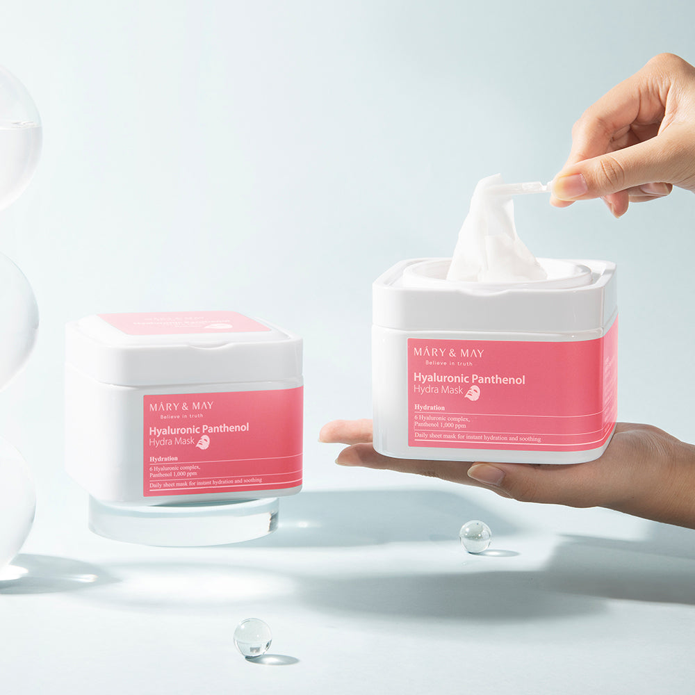Mary&May Hyaluronic Panthenol Hydra Mask 30EA 400g Korean toner product image