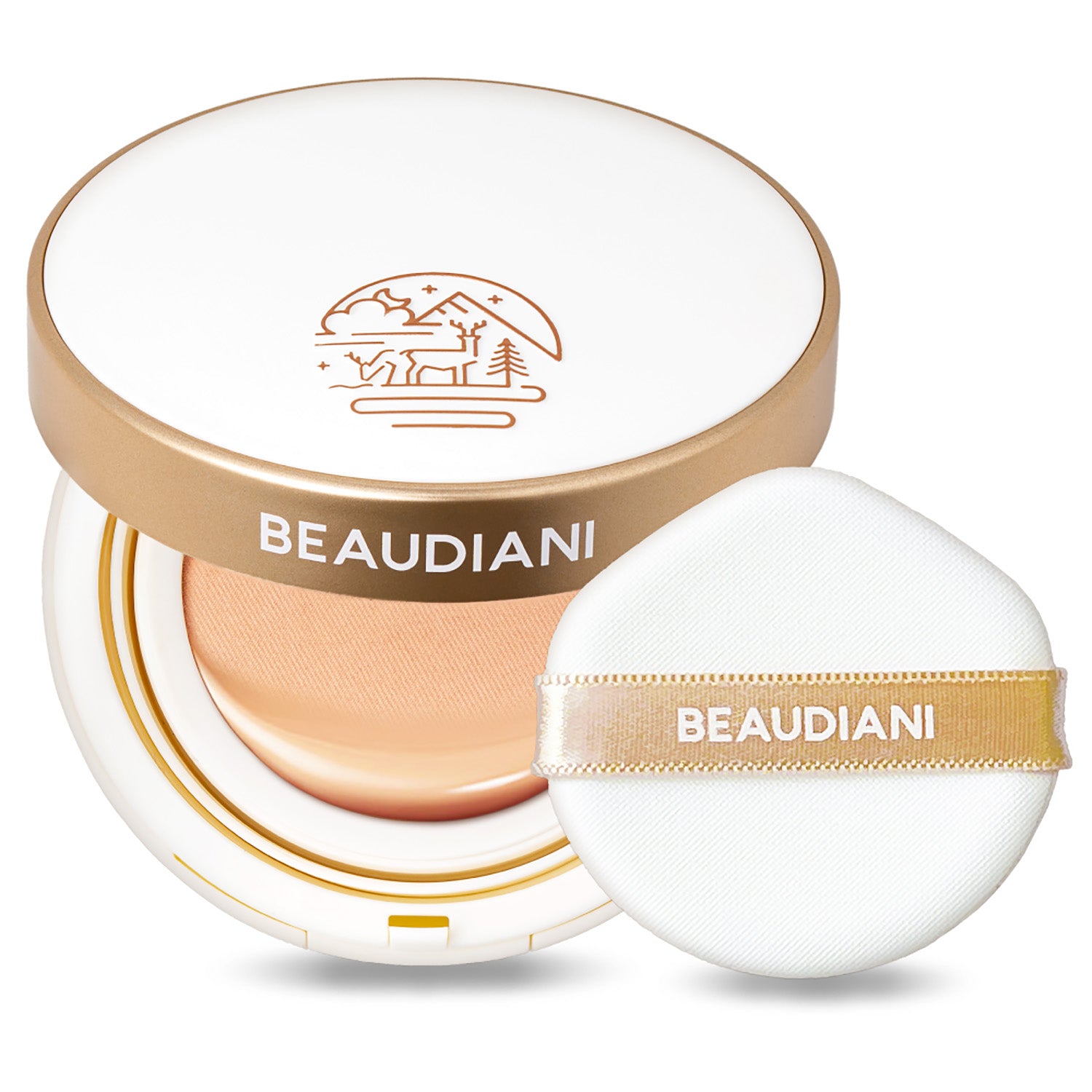 BEAUDIANI Mesh Glow Up Cushion 12g 3 Colors K-beauty makeup product image