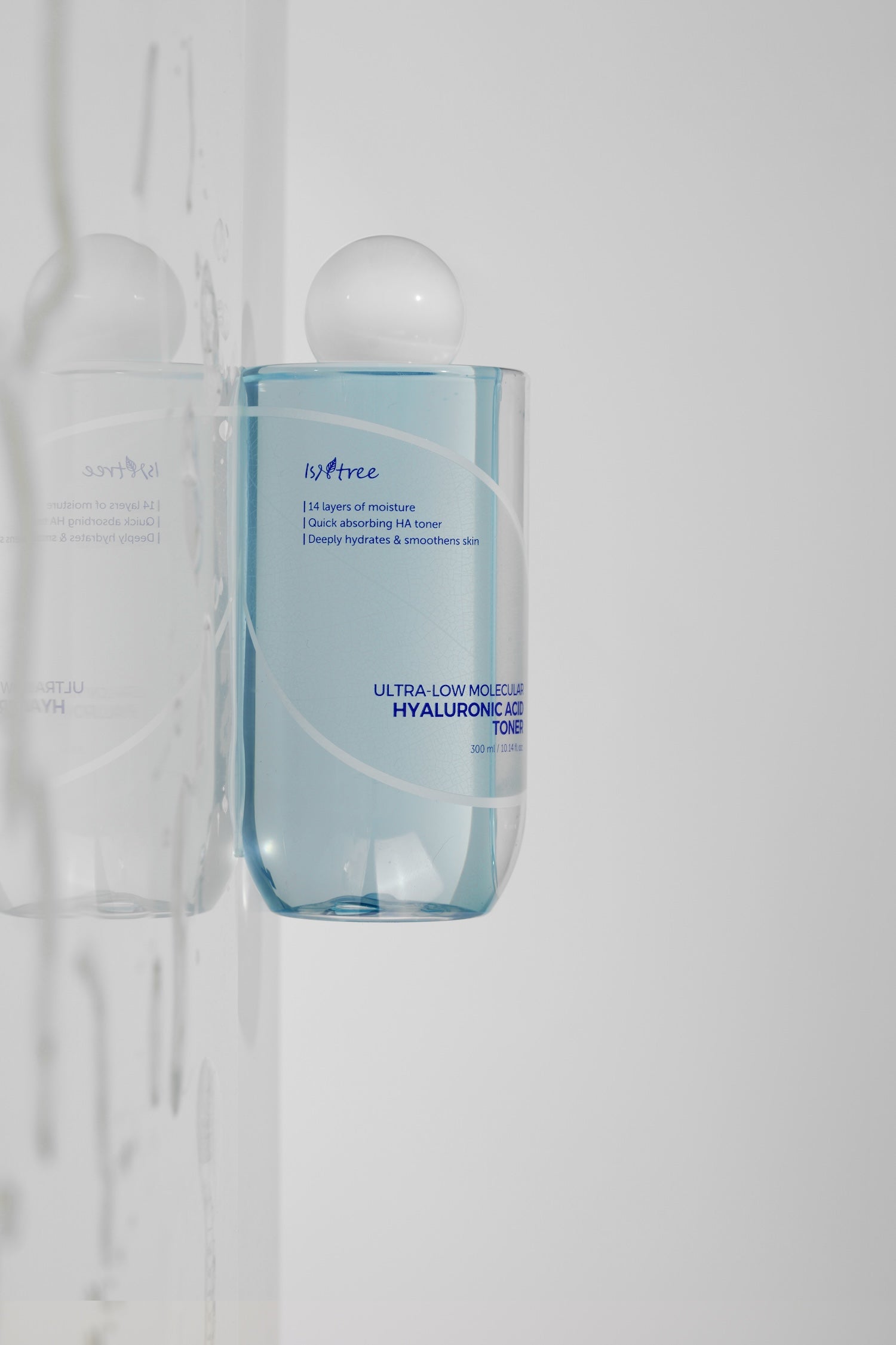 Isntree Ultra Low Molecular Hyaluronic Acid Toner 300ml Korean toner product image