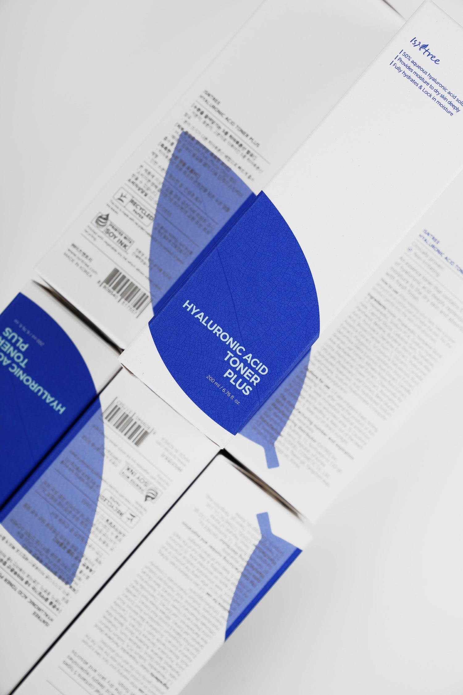side profile of the packaging