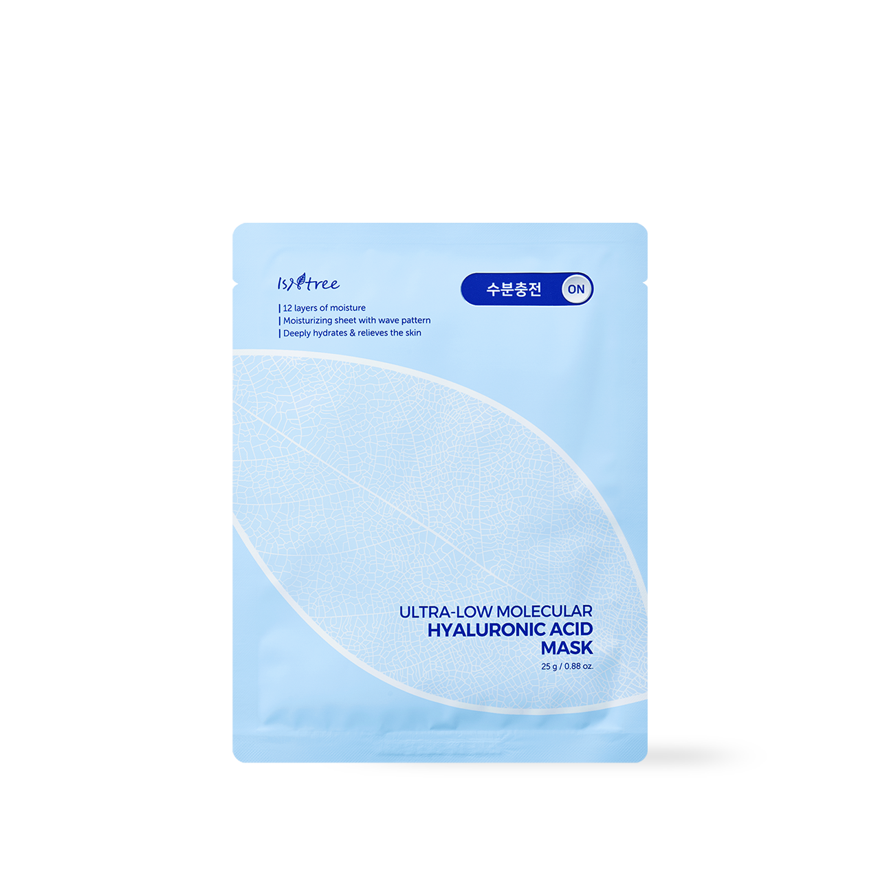 Isntree Ultra Low Molecular Hyaluronic Acid Mask 10ea Korean skincare product image