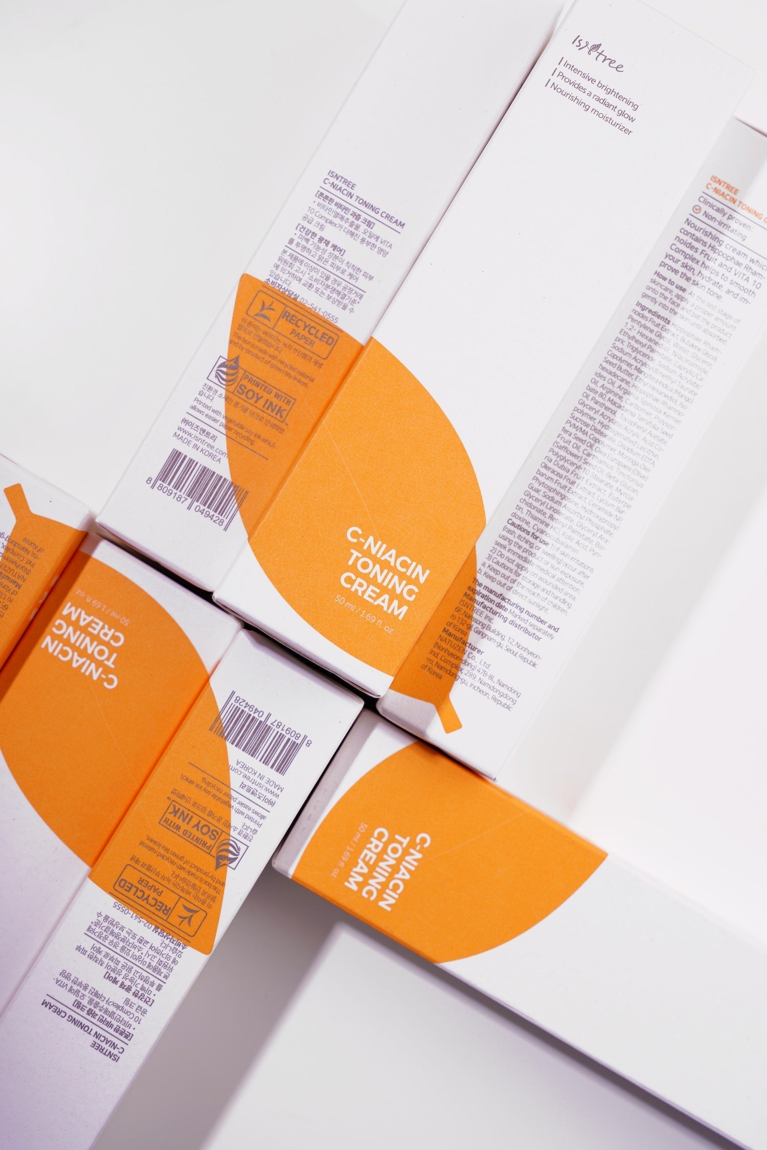 product shown next to its retail box