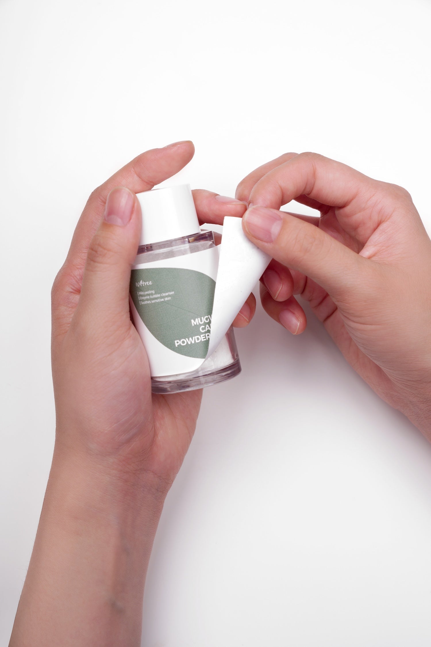 product shown next to its retail box
