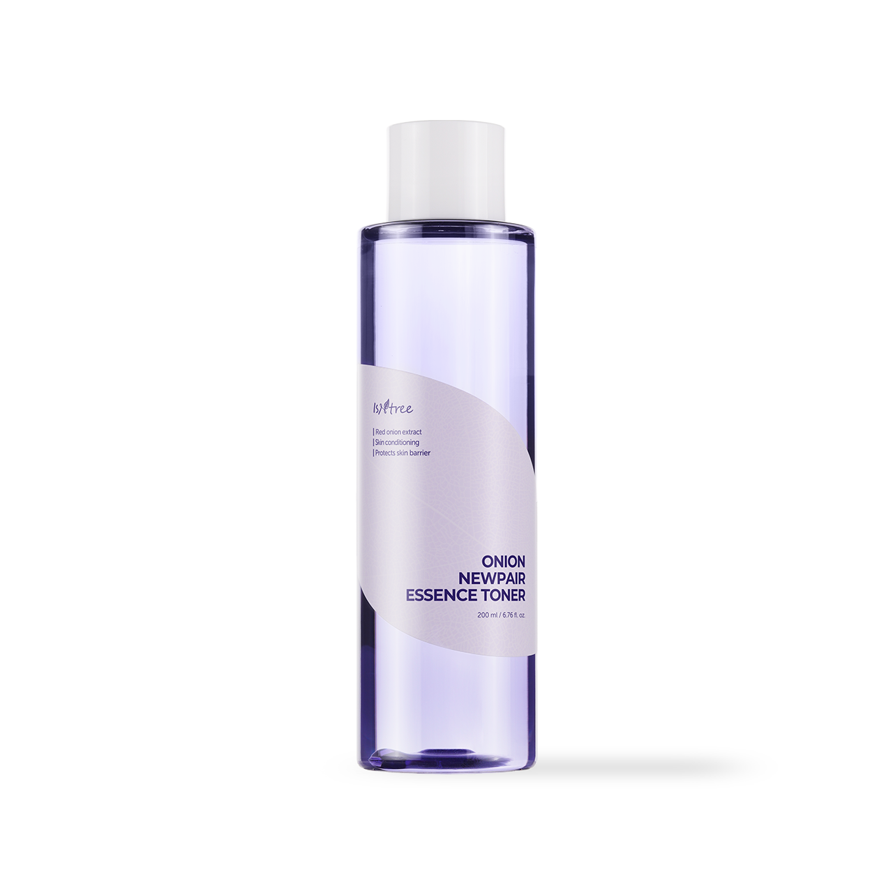 Isntree Onion Newpair Essence Toner packaging box with ingredient panel