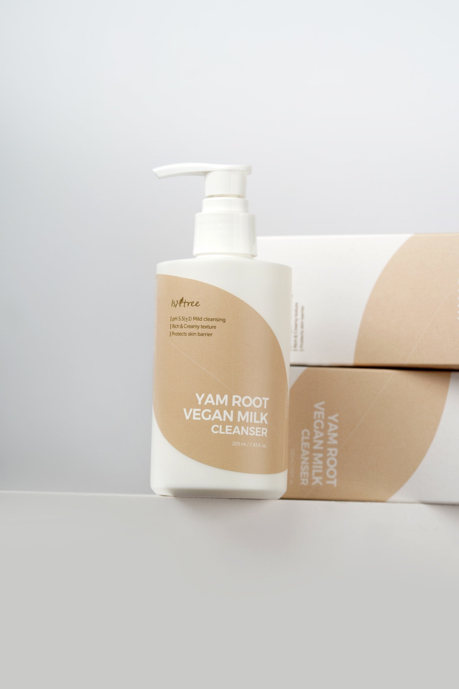 Isntree Yam Root Vegan Milk Cleanser 220ml Korean cleanser product image