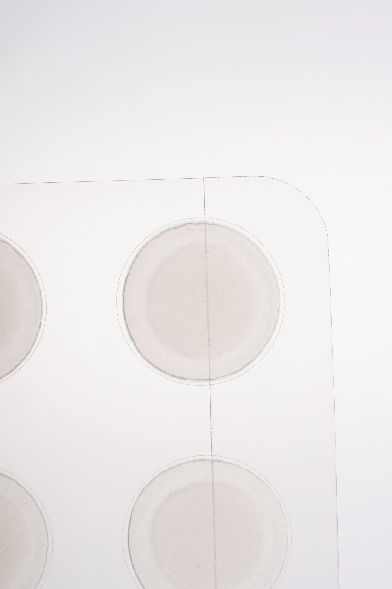 Skin fit patch shown flexing with natural skin contour