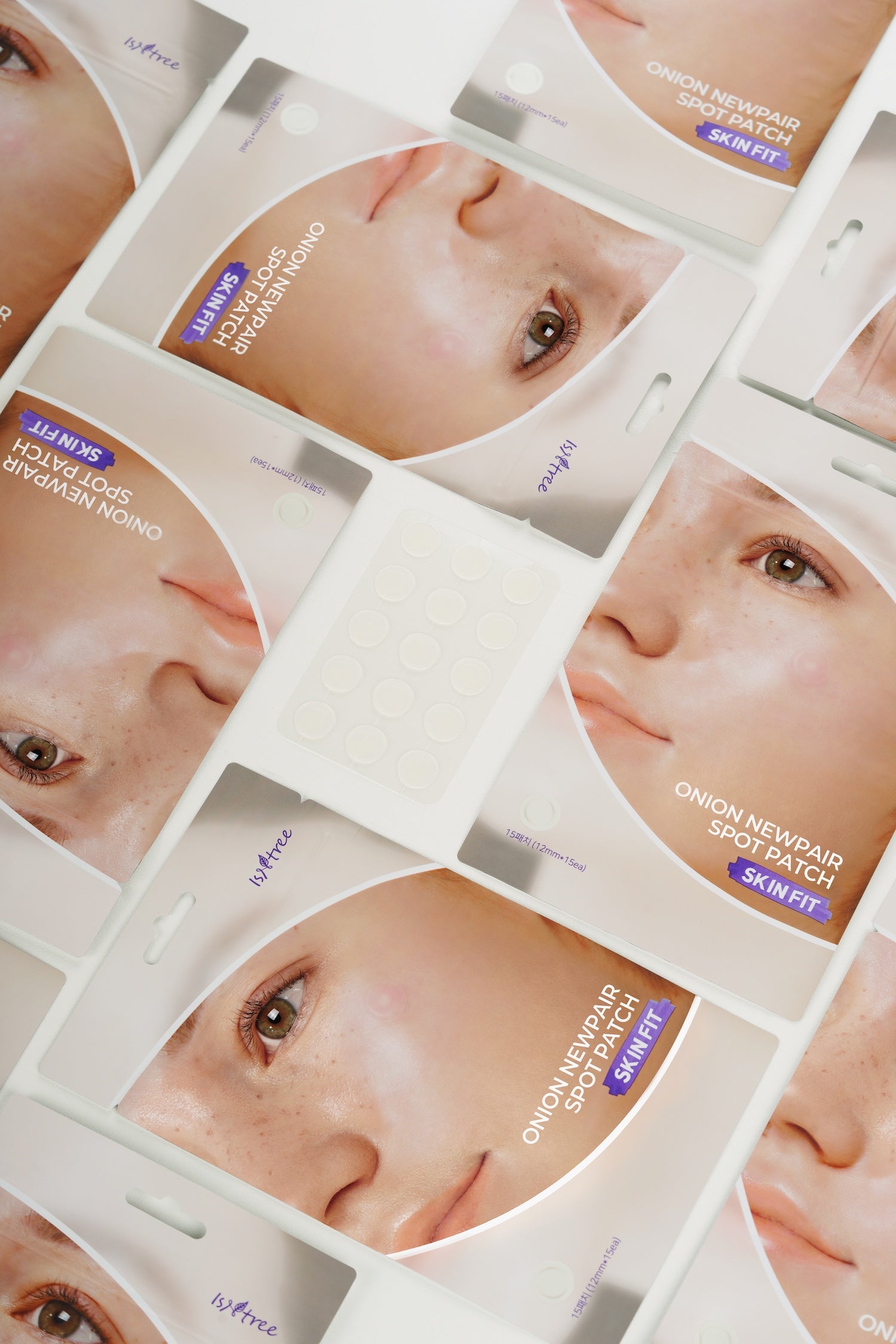 Isntree Onion Newpair Spot Patch Skin Fit 15PATCHES Korean skincare product image