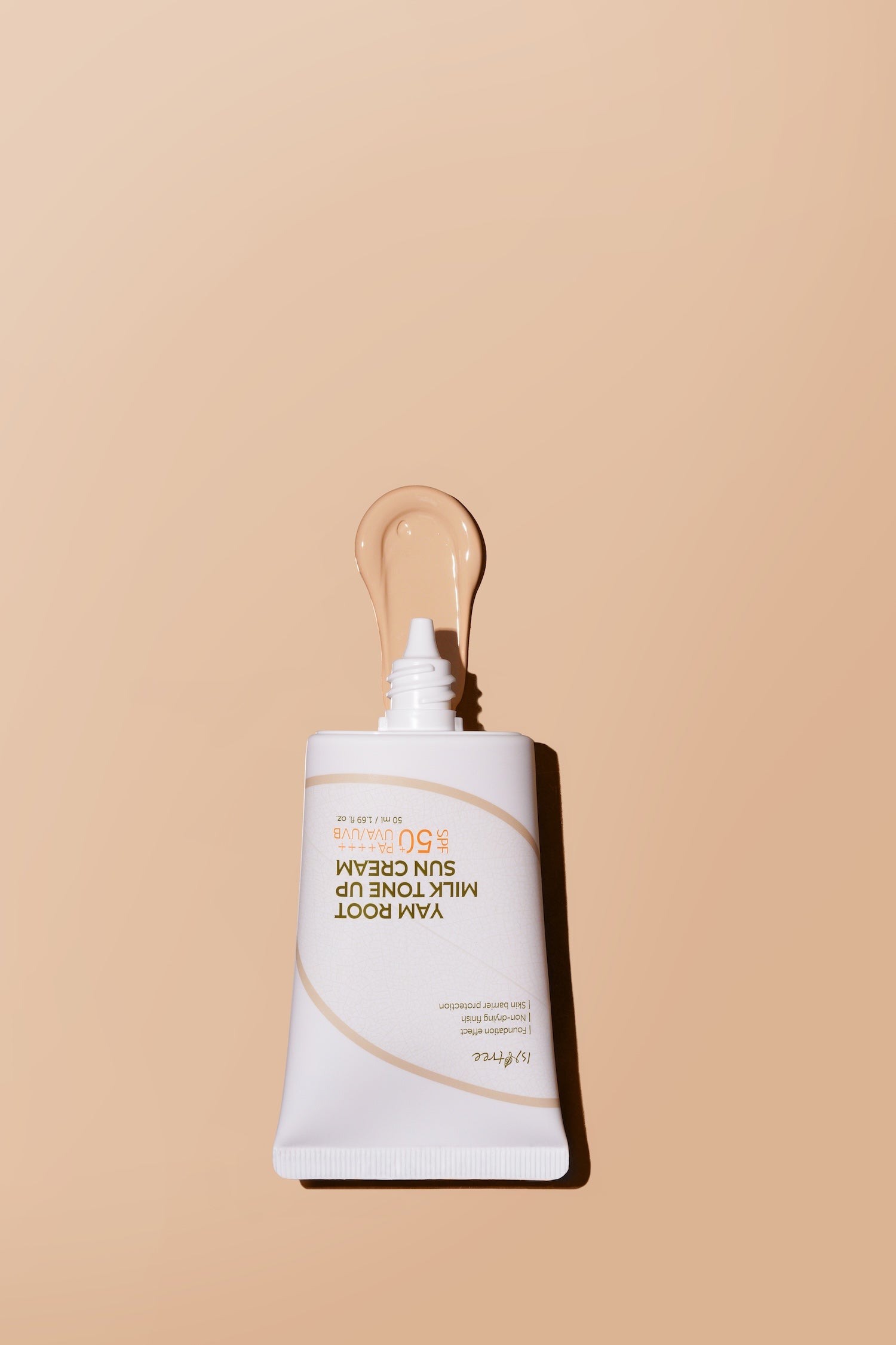 side profile of the packaging