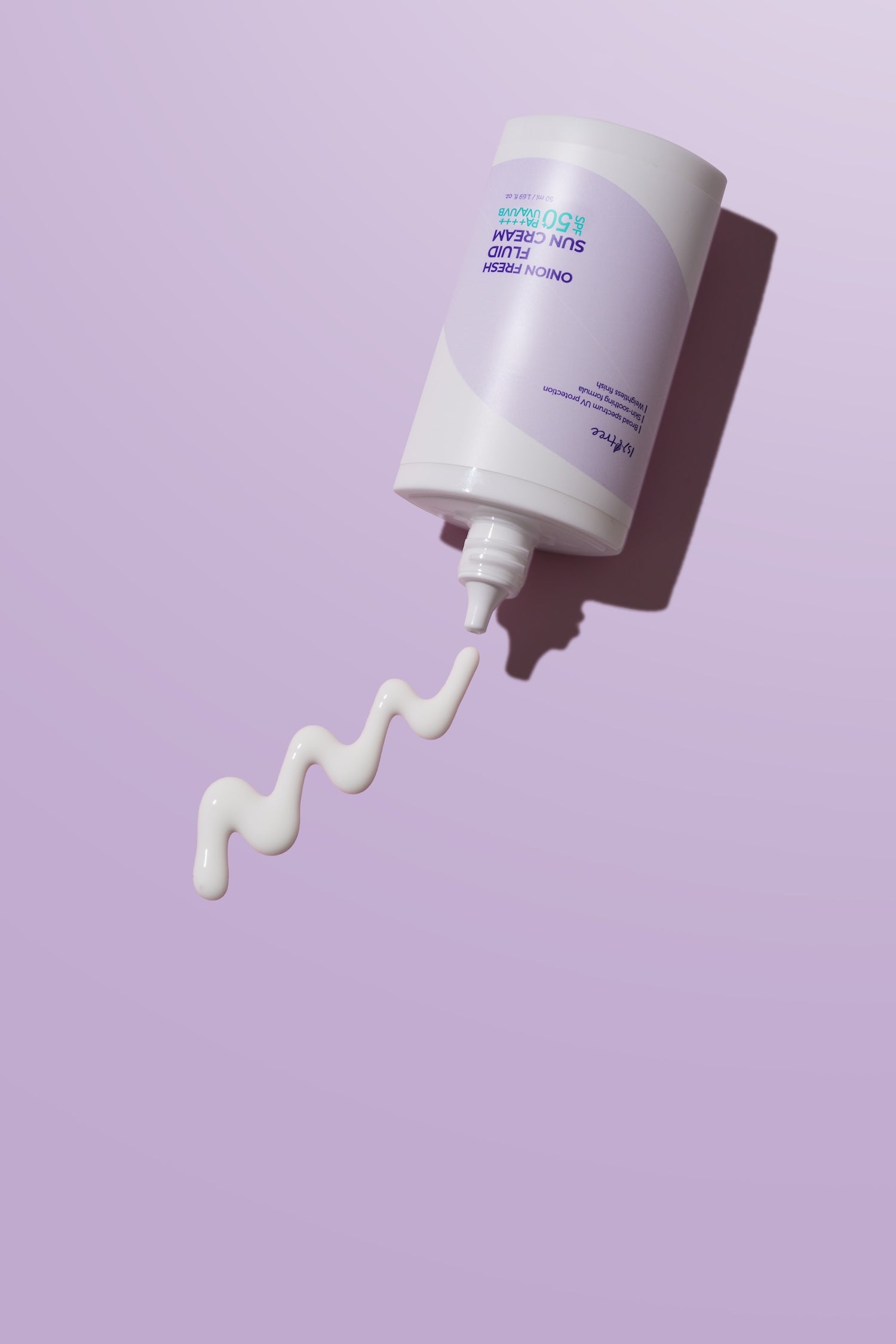 Isntree Onion Fresh Fluid Sun Cream 50ml Korean sunscreen product image