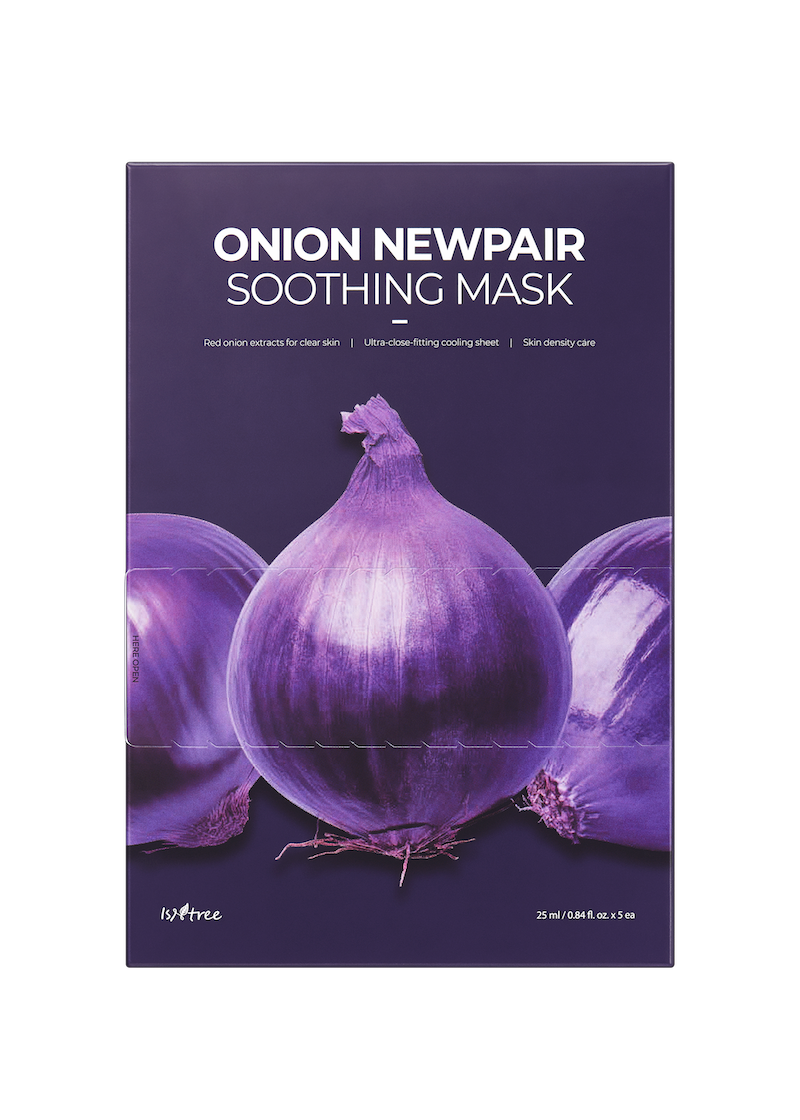 Isntree Onion Newpair Soothing Mask 25g x 5ea Korean skincare product image
