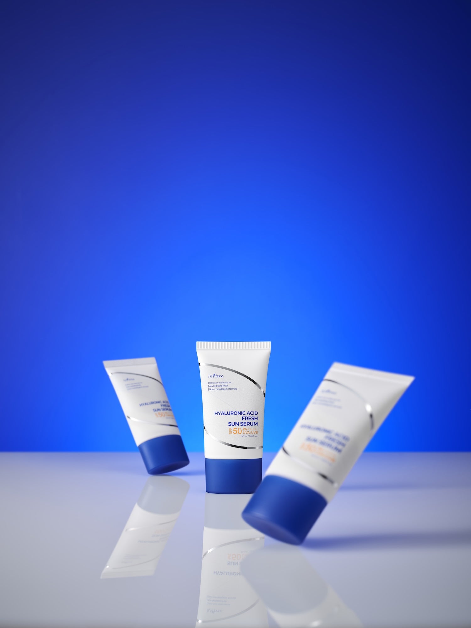 side profile of the packaging