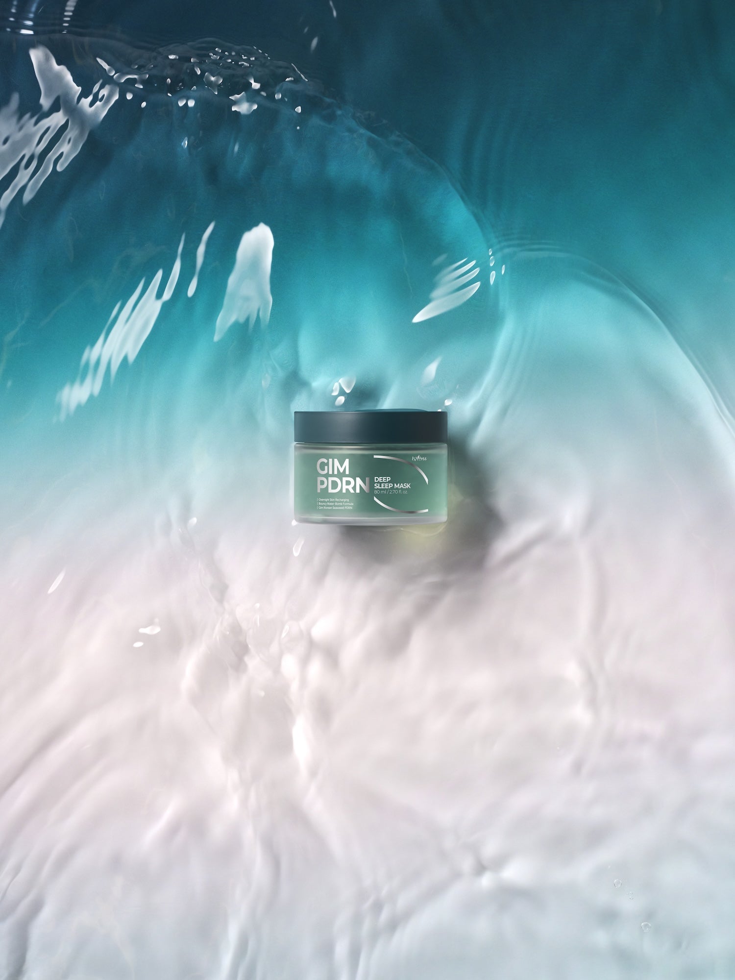 Isntree Gim PDRN Deep Sleep Mask 80ml lifestyle shot on bedside table