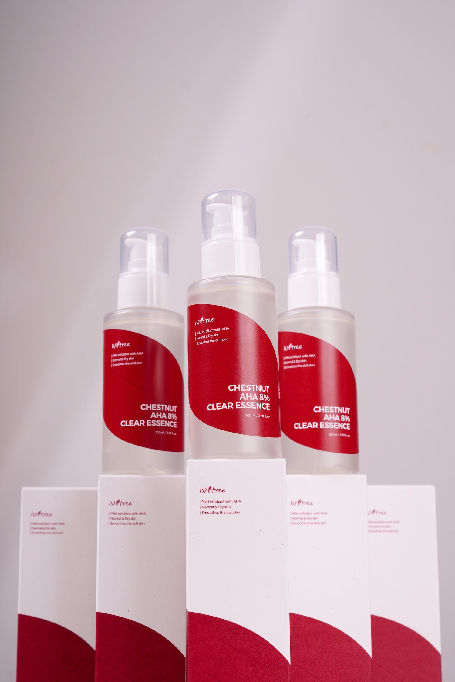 Isntree Chestnut AHA 8% Clear Essence 100ml Korean essence product image