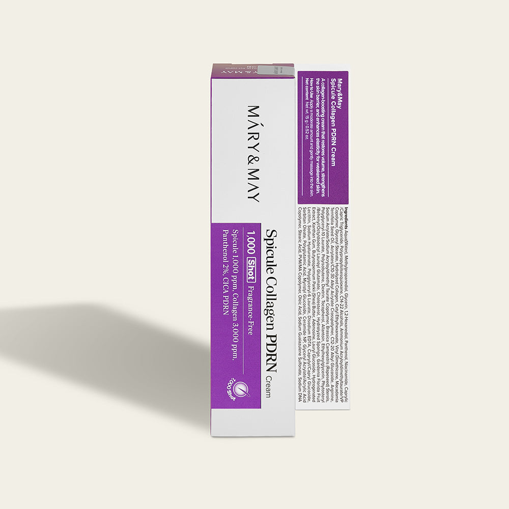 Mary&May Spicule Collagen PDRN Cream 15g Korean skincare product image