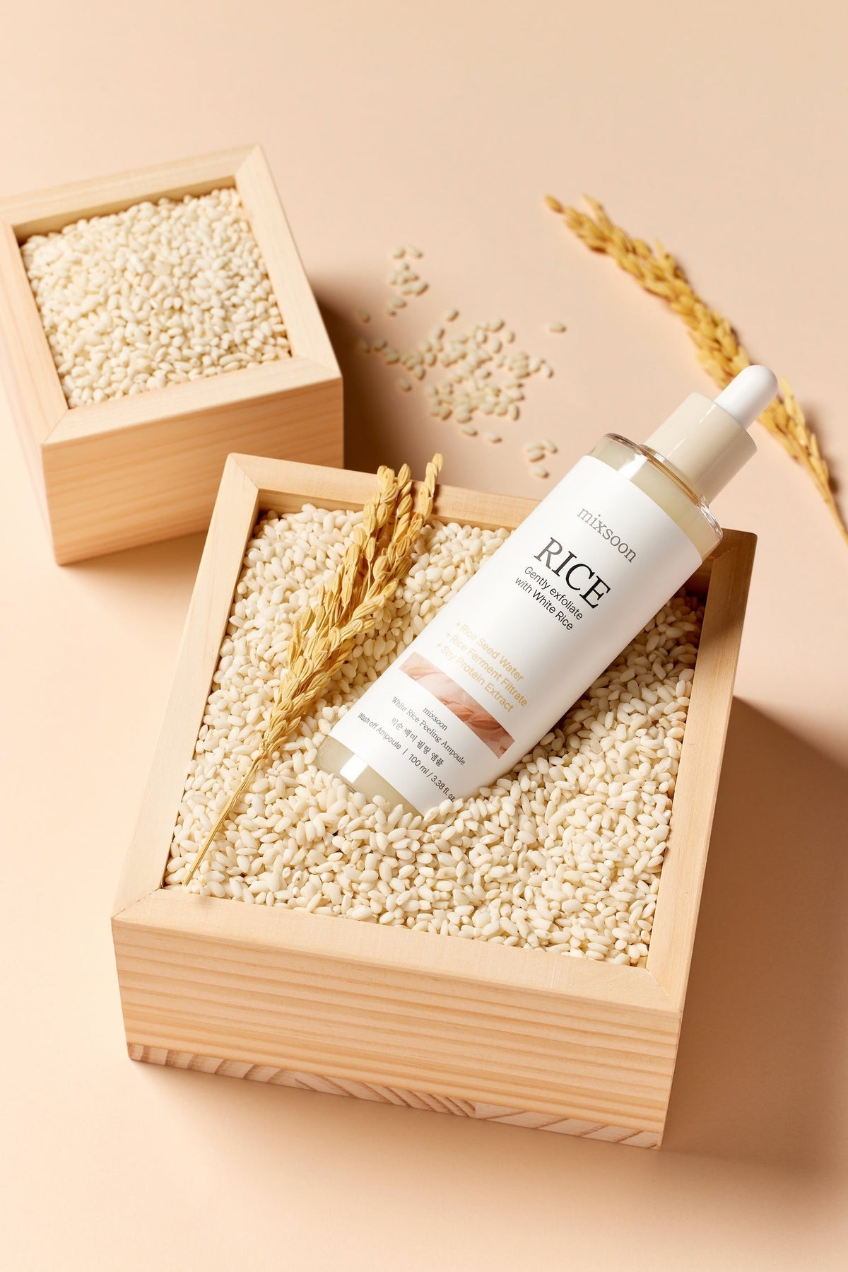 MIXSOON White Rice Peeling Ampoule 100ml