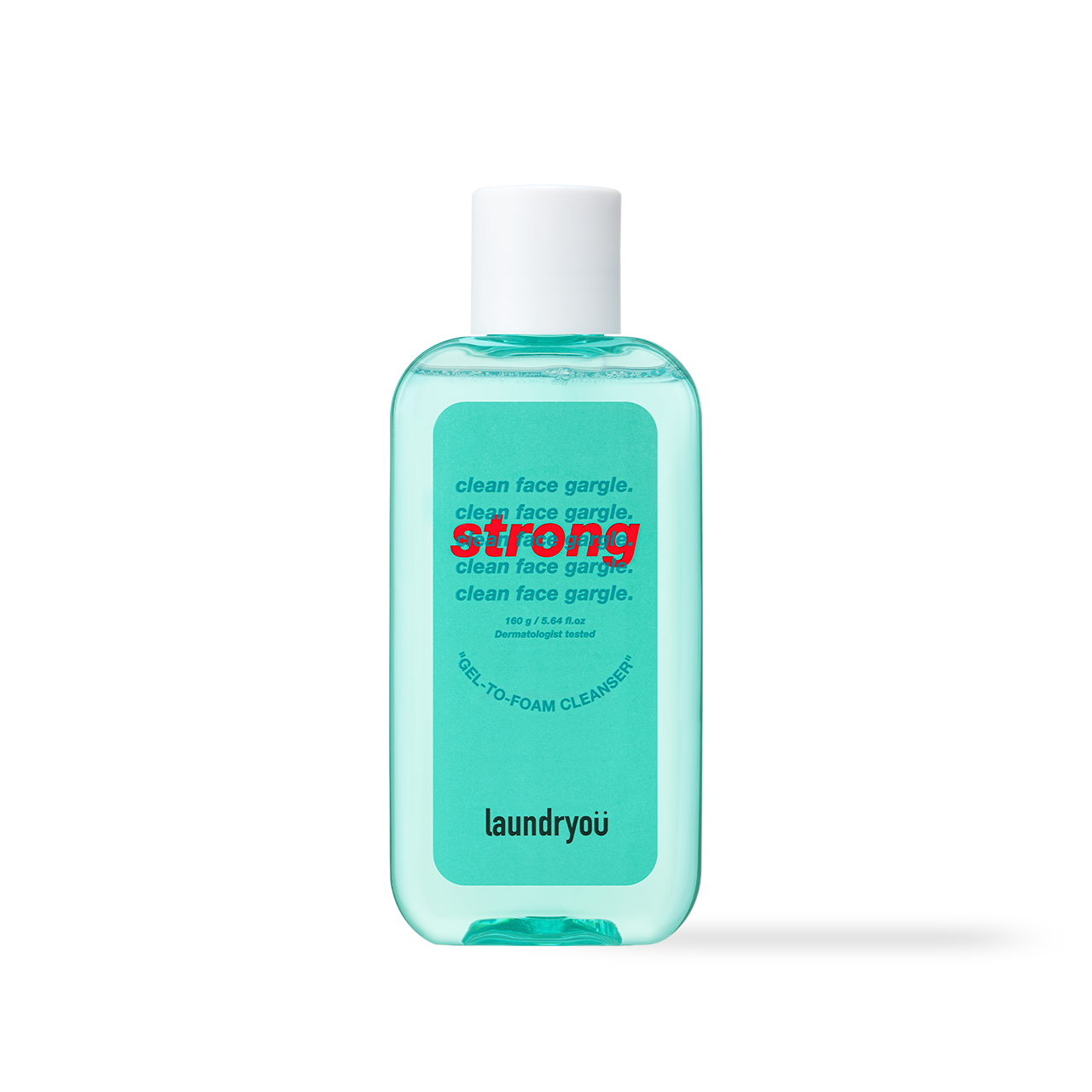 LAUNDRYOU Clean Face Gargle Gel to Foam Cleanser Strong 160g Korean cleanser product image