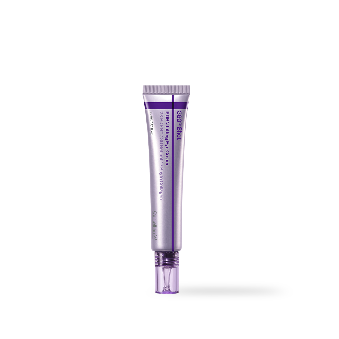 Centellian24 360 Shot PDRN Eye Cream jar open showing texture