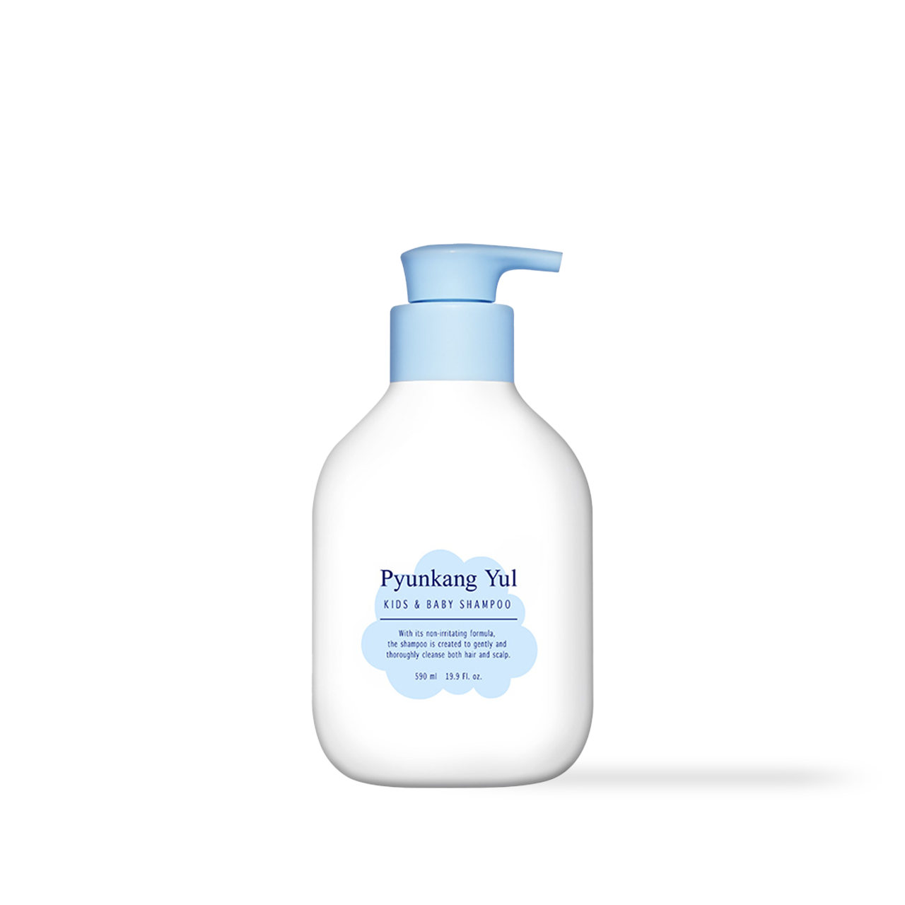 the pump top on the Pyunkang Yul Kids and Baby Shampoo bottle