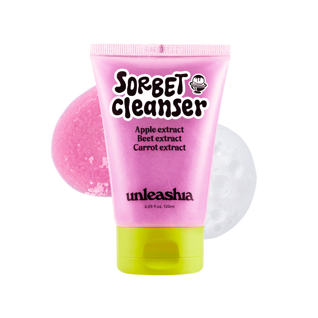 Unleashia Sorbet Cleanser foam texture