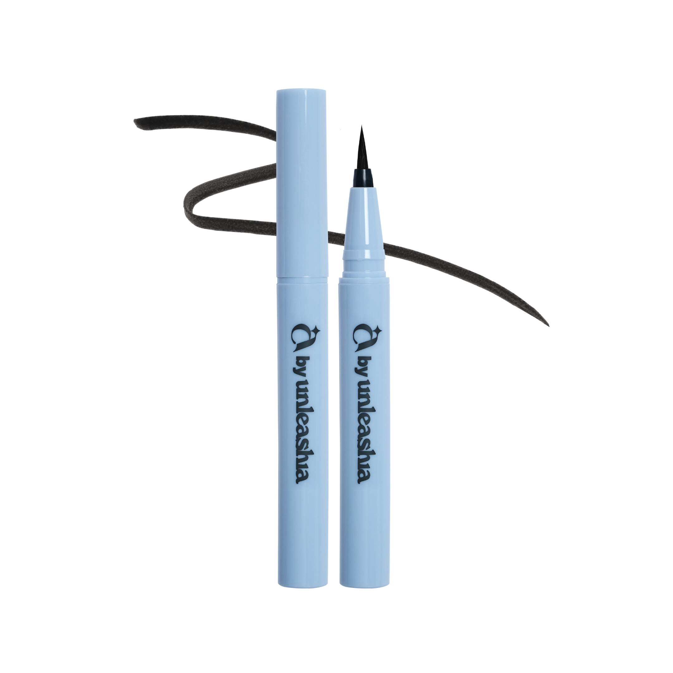 UNLEASHIA A by Unleashia Non Stop Liquid Eyeliner 2 Colors No.1 Ash Black Korean serum product image