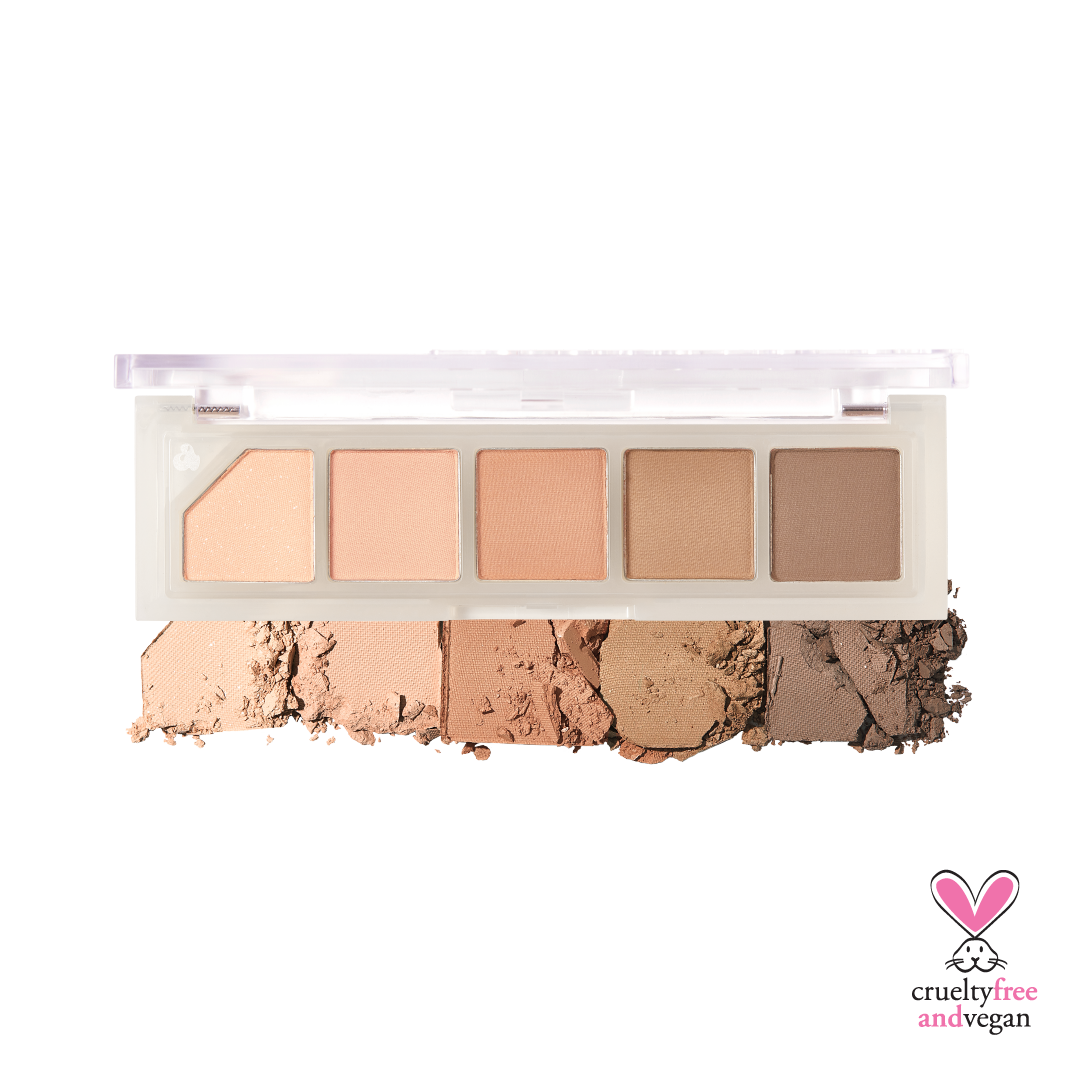Unleashia Mood Shower Palette shade swatches
