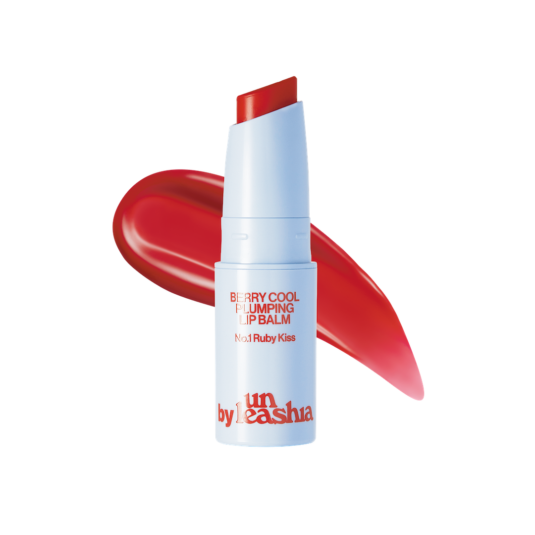UNLEASHIA A by Unleashia Berry Cool Plumping Lip Balm 1.2g 2 Colors No.1 Ruby Kiss K-beauty lip product product image